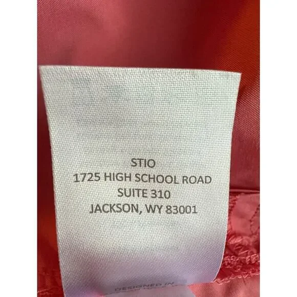 Stio Women's Fork Trail Snap Button Shirt Azalea Bloom Long Sleeve Size XL - Picture 11 of 12